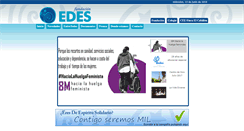 Desktop Screenshot of fundacionedes.org